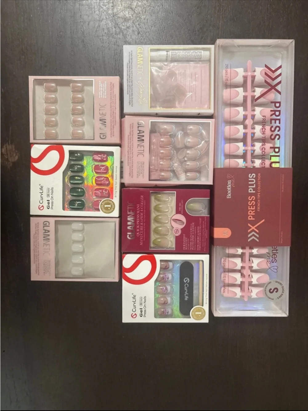 Assorted Pink & Neutral Press-On Nail Set by